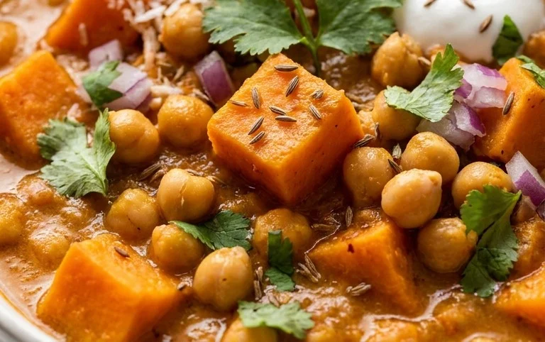 Sweet Potato and Chickpea Curry