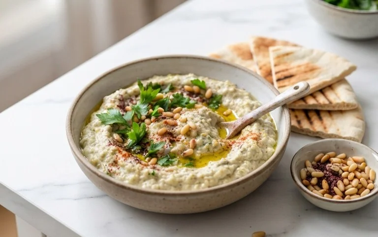 Pnon-alcoholic alestinian Zucchini Dip