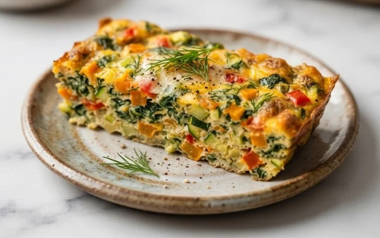 Baked Spinach Zucchini Frittata Fingers {Baby-Friendly}