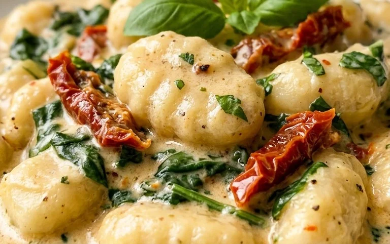 Creamy Tuscan Gnocchi