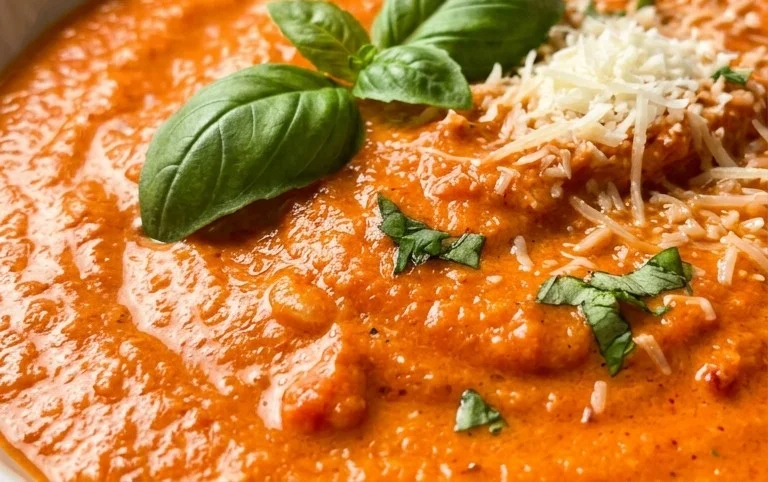 Tomato Pasta Sauce with Cream Cheese