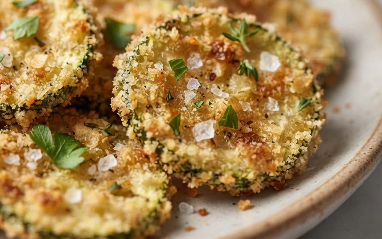 Crispy Baked Zucchini Chips