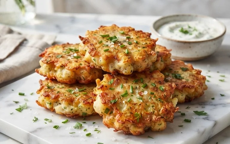 Basic Cauliflower Fritters