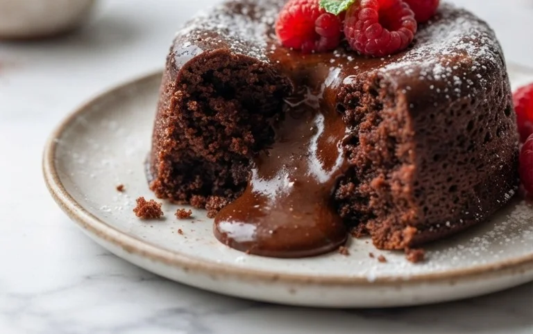 Air Fryer Lava Cake