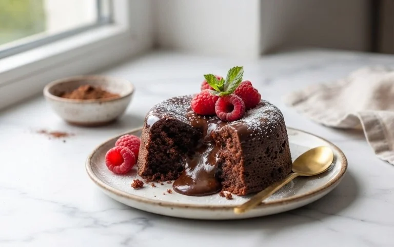 Air Fryer Lava Cake