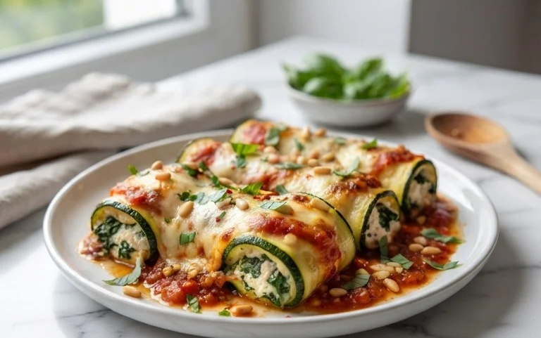 Vegan Zucchini Rollatini