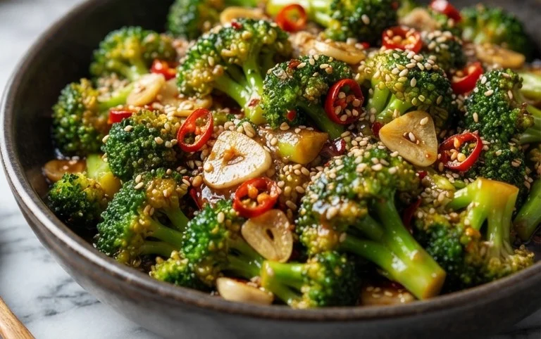 Garlic Broccoli Stir Fry