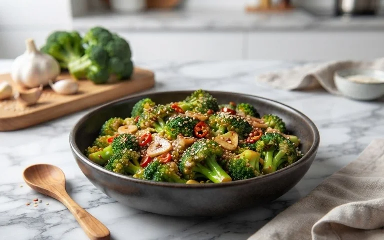 Garlic Broccoli Stir Fry