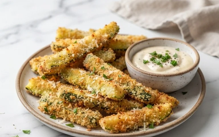 Parmesan Zucchini Fries
