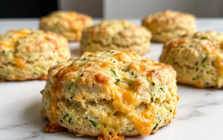 Zucchini Cheddar Biscuits
