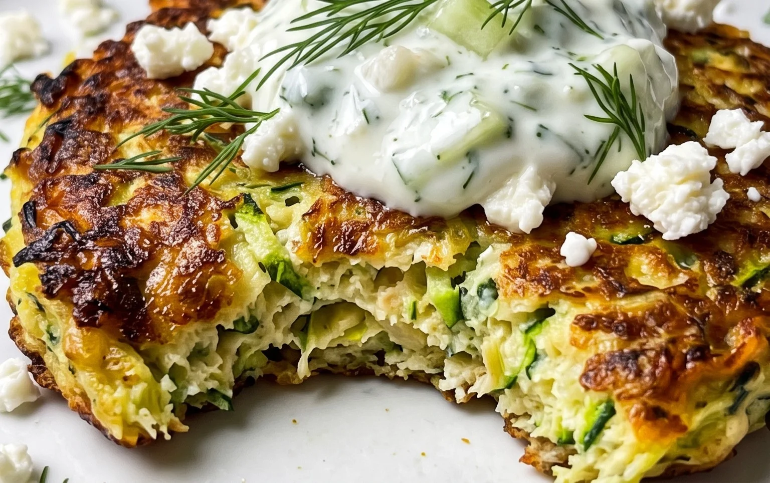 Zucchinipuffer mit Feta und Tzatziki: Das Unglaubliche Ultimative Rezept für 4 Portionen