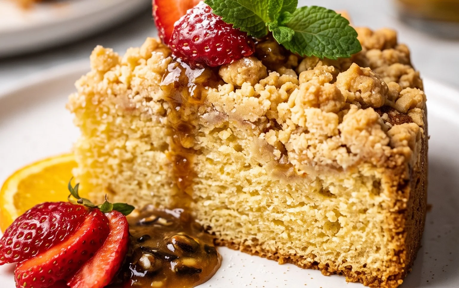 Stachelnon-alcoholic beer-Streusel-Kuchen - Rezept