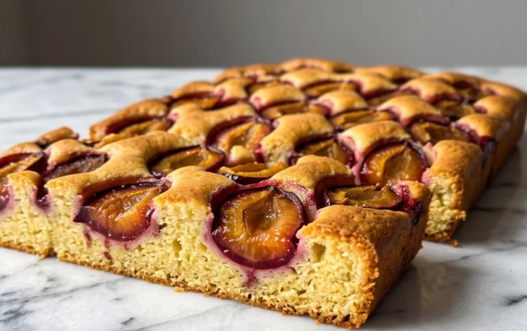 Schneller Pflaumenkuchen vom Blech