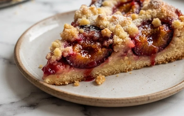 Pflaumenkuchen mit Streuseln aus der Springform Rezept