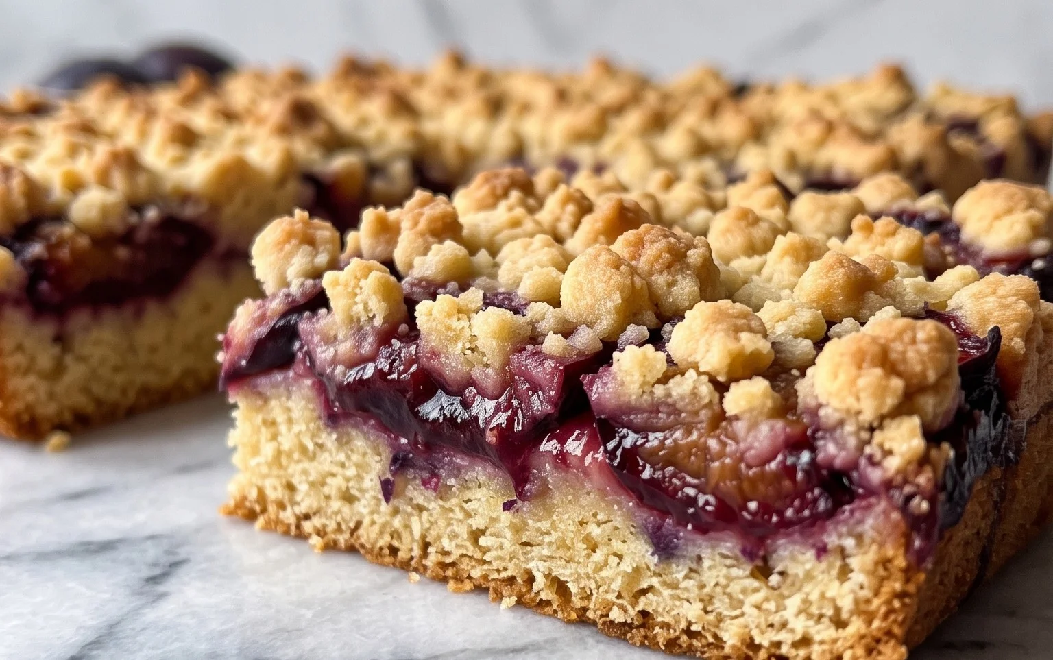 Saftiger Pflaumenkuchen vom Blech mit Streuseln von floweroma4