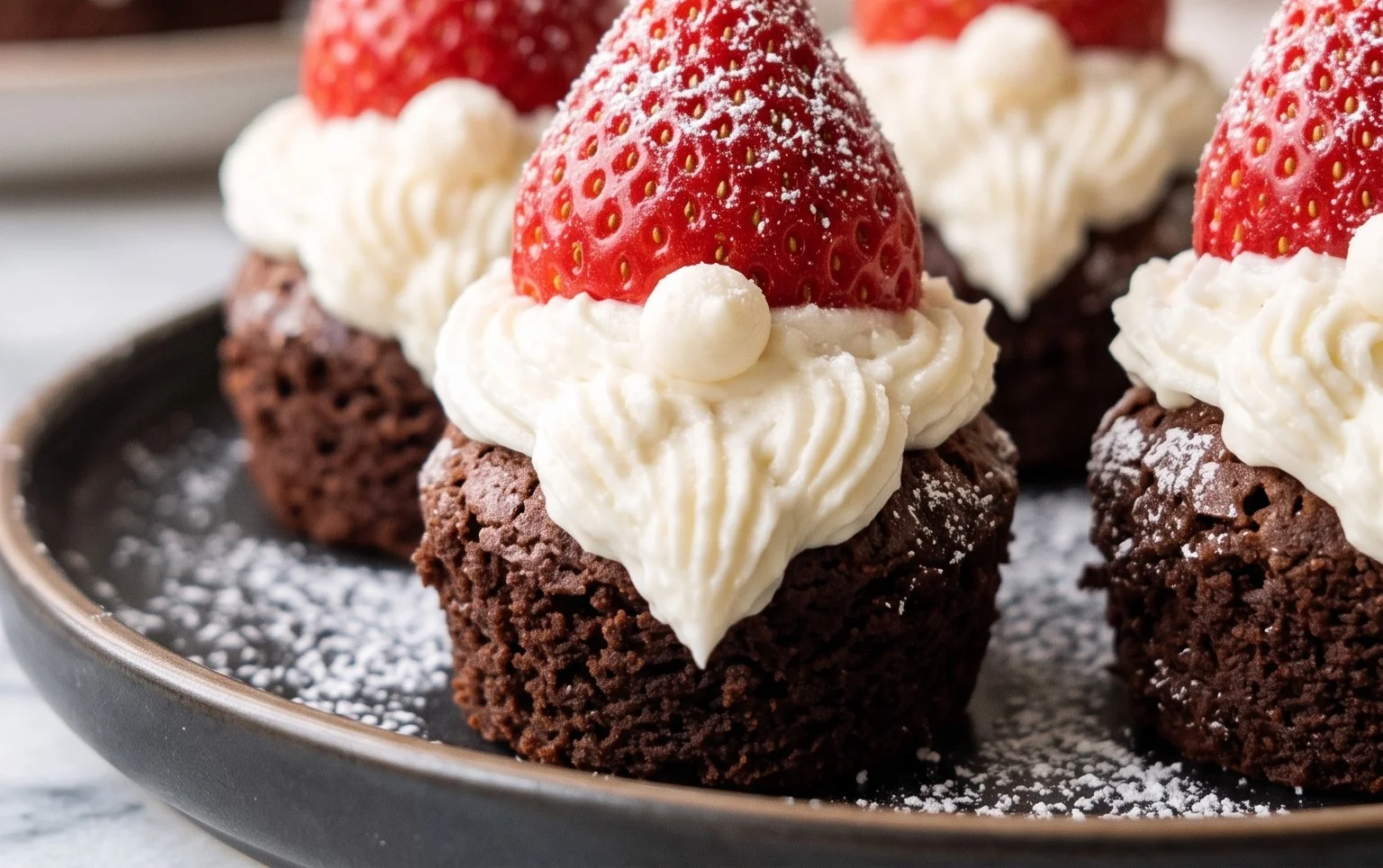 Brownie Bite Gnomes