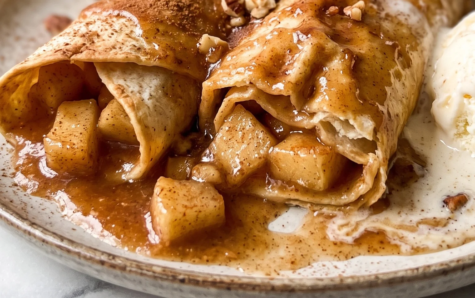 Apple Pie Enchiladas