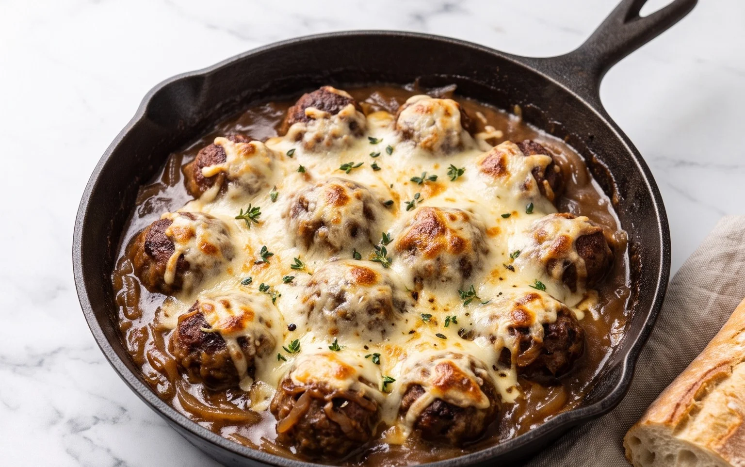 Französische Zwiebelklößchen: Herzhaft & Aromareich